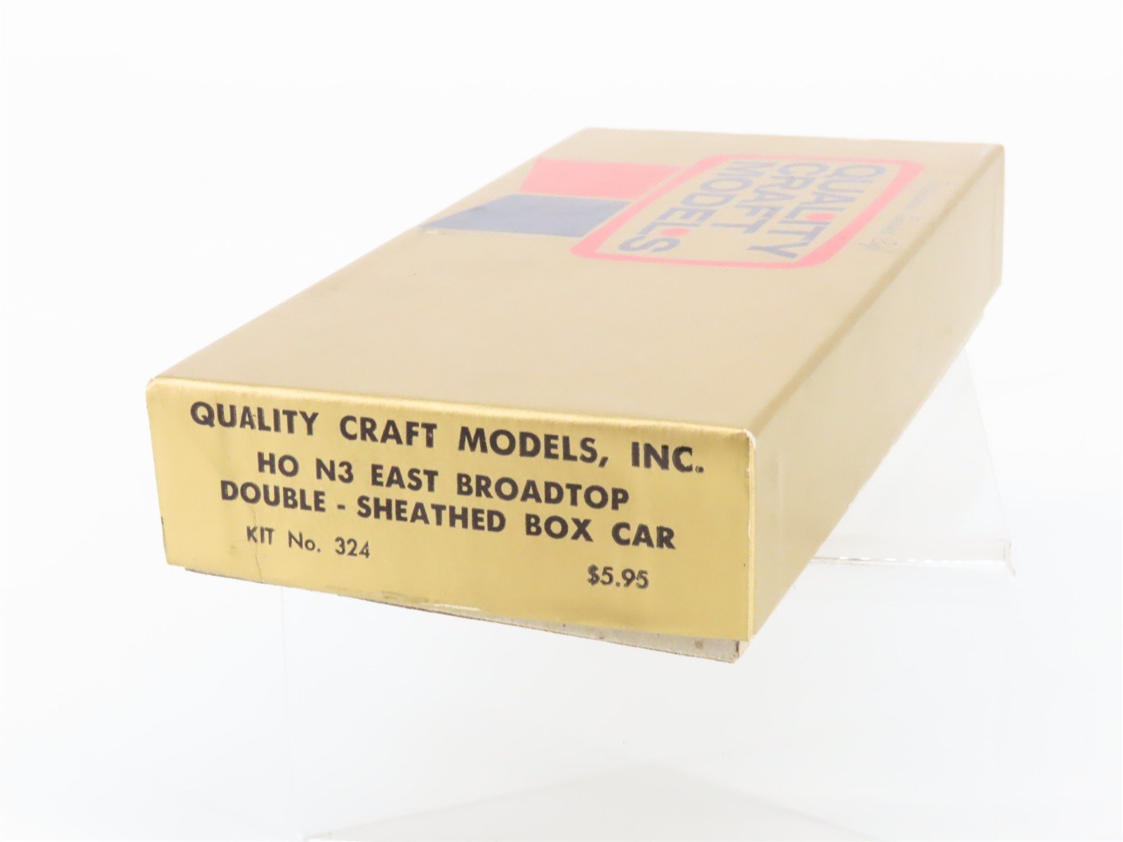 HOn3 Scale Quality Craft Models Kit 324 East Broad Top Single Door Box Car #170