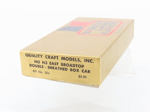 HOn3 Scale Quality Craft Models Kit 324 East Broad Top Single Door Box Car #170