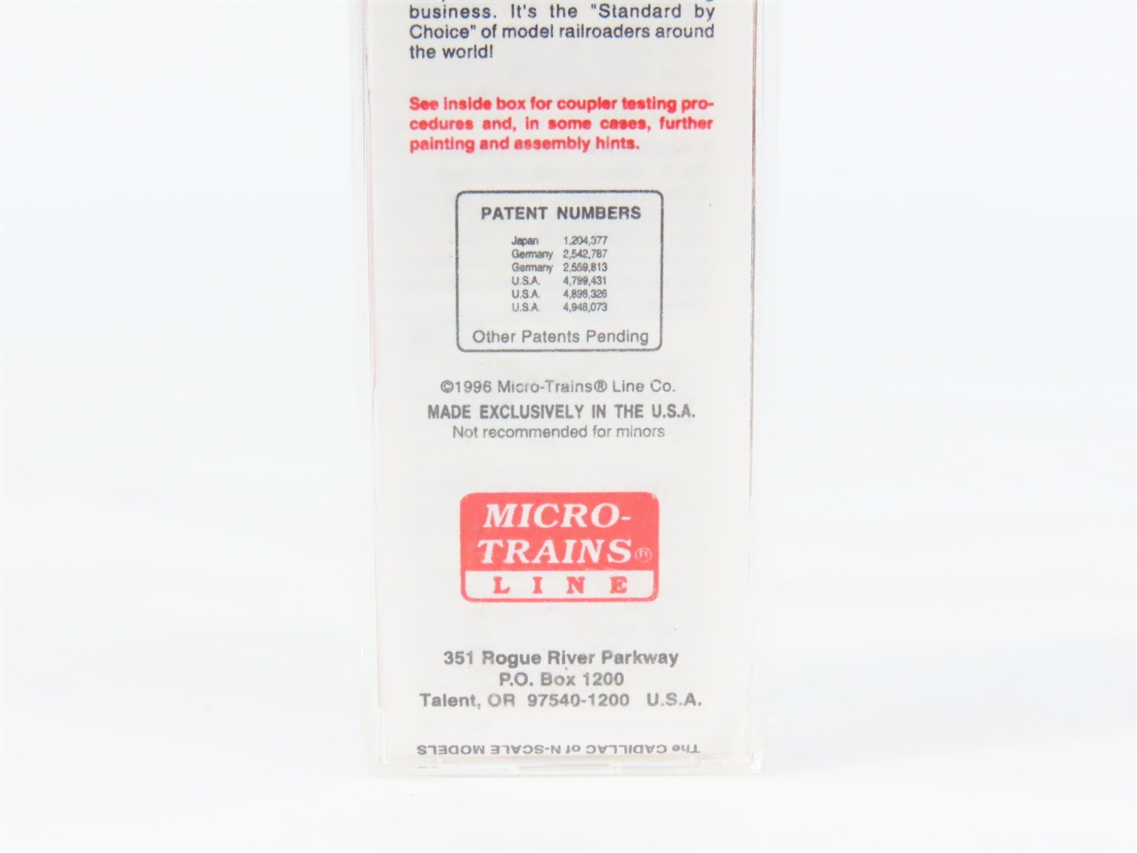N Micro-Trains MTL 100030 ATSF Santa Fe 36' Offset Cupola Steel Caboose #999245