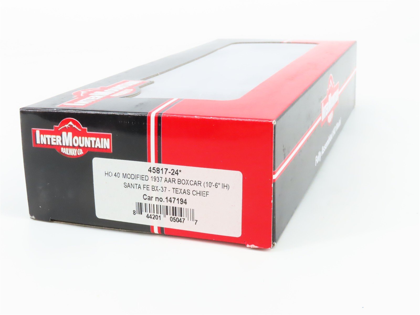 HO Scale InterMountain 45817-24 ATSF Santa Fe Texas Chief 40' Box Car #147194