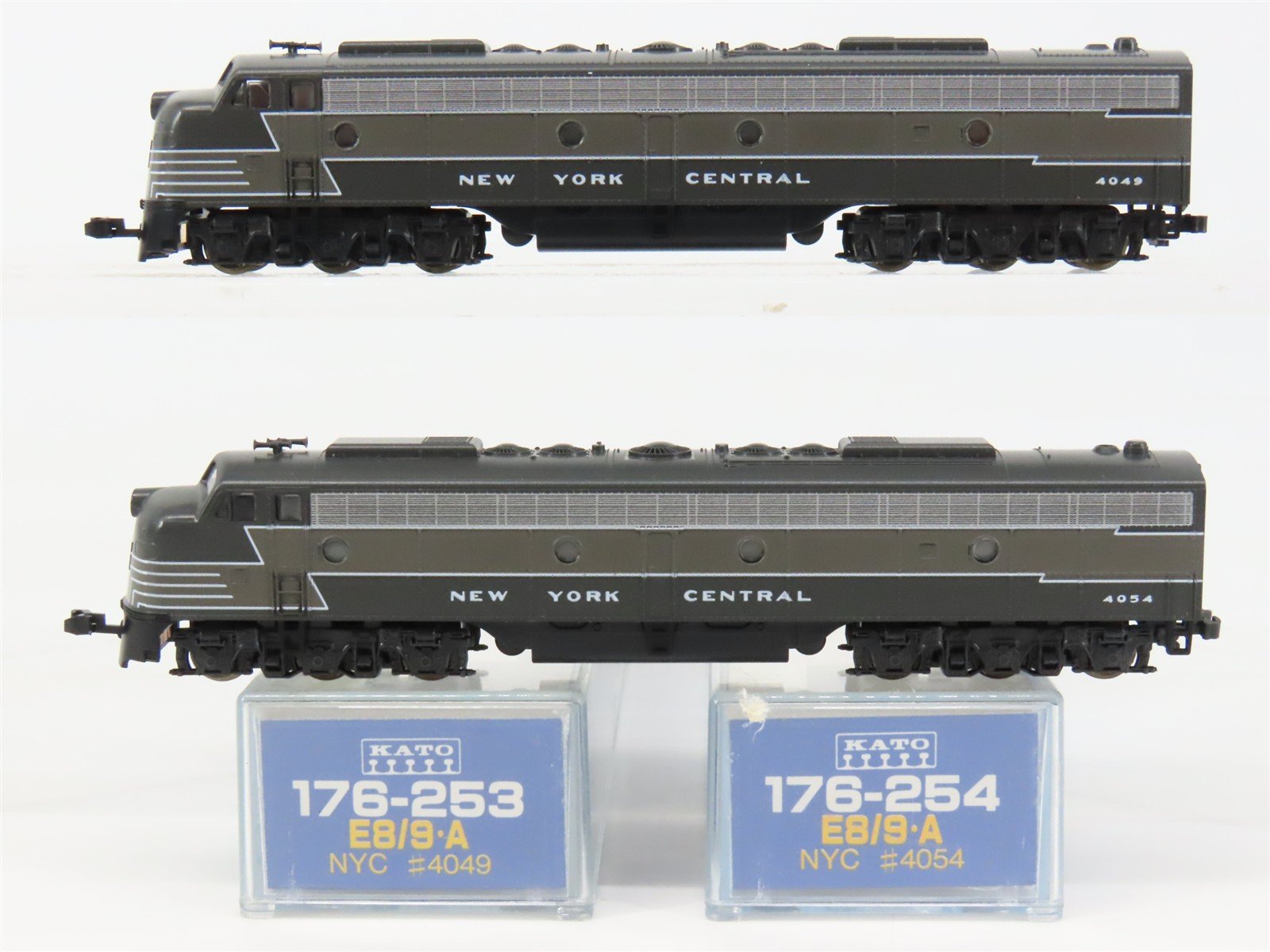 N KATO 176-253/254 NYC New York Central EMD E8/9 A/A Diesel Set - DCC Ready