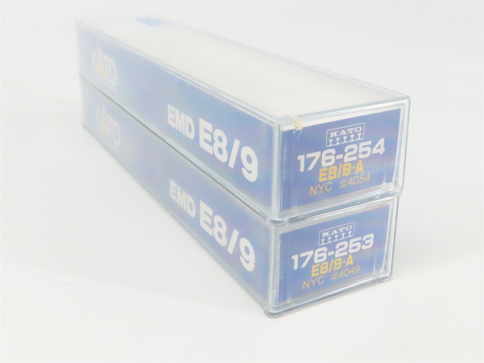 N KATO 176-253/254 NYC New York Central EMD E8/9 A/A Diesel Set - DCC Ready