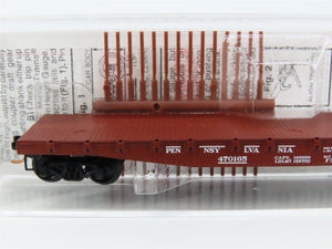 N Scale Micro-Trains MTL 45140 PRR Pennsylvania 50' Flat Car #470165