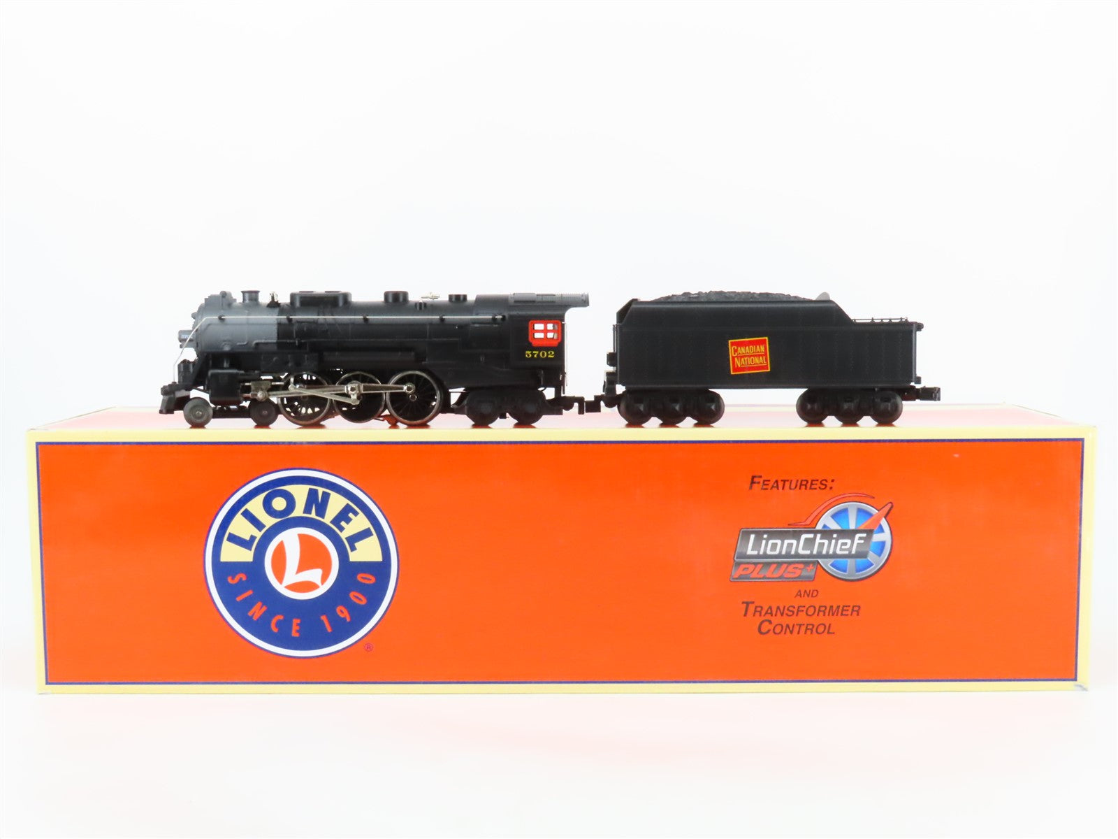 O Gauge 3-Rail Lionel LionChief Plus 6-81304 CN 4-6-4 Hudson Steam #5702 w/Sound