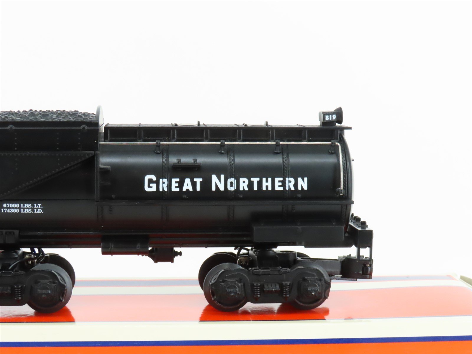 O Gauge 3-Rail Lionel 6-18778 GN Great Northern 0-8-0 Steam #819 w/ Sound