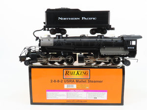 O Gauge 3-Rail MTH RailKing 30-1157-1 NP 2-8-8-2 USRA Mallet Steam #4502 w/Sound