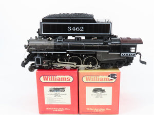 O Gauge 3-Rail Williams HUD-125 ATSF Santa Fe 4-6-4 Hudson Steam #3462 w/ Sound