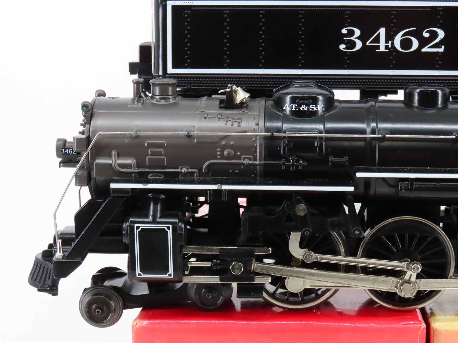 O Gauge 3-Rail Williams HUD-125 ATSF Santa Fe 4-6-4 Hudson Steam #3462 w/ Sound
