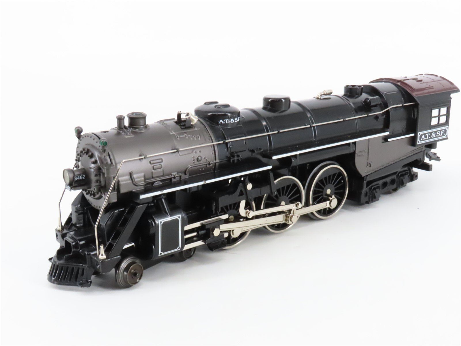 O Gauge 3-Rail Williams HUD-125 ATSF Santa Fe 4-6-4 Hudson Steam #3462 w/ Sound
