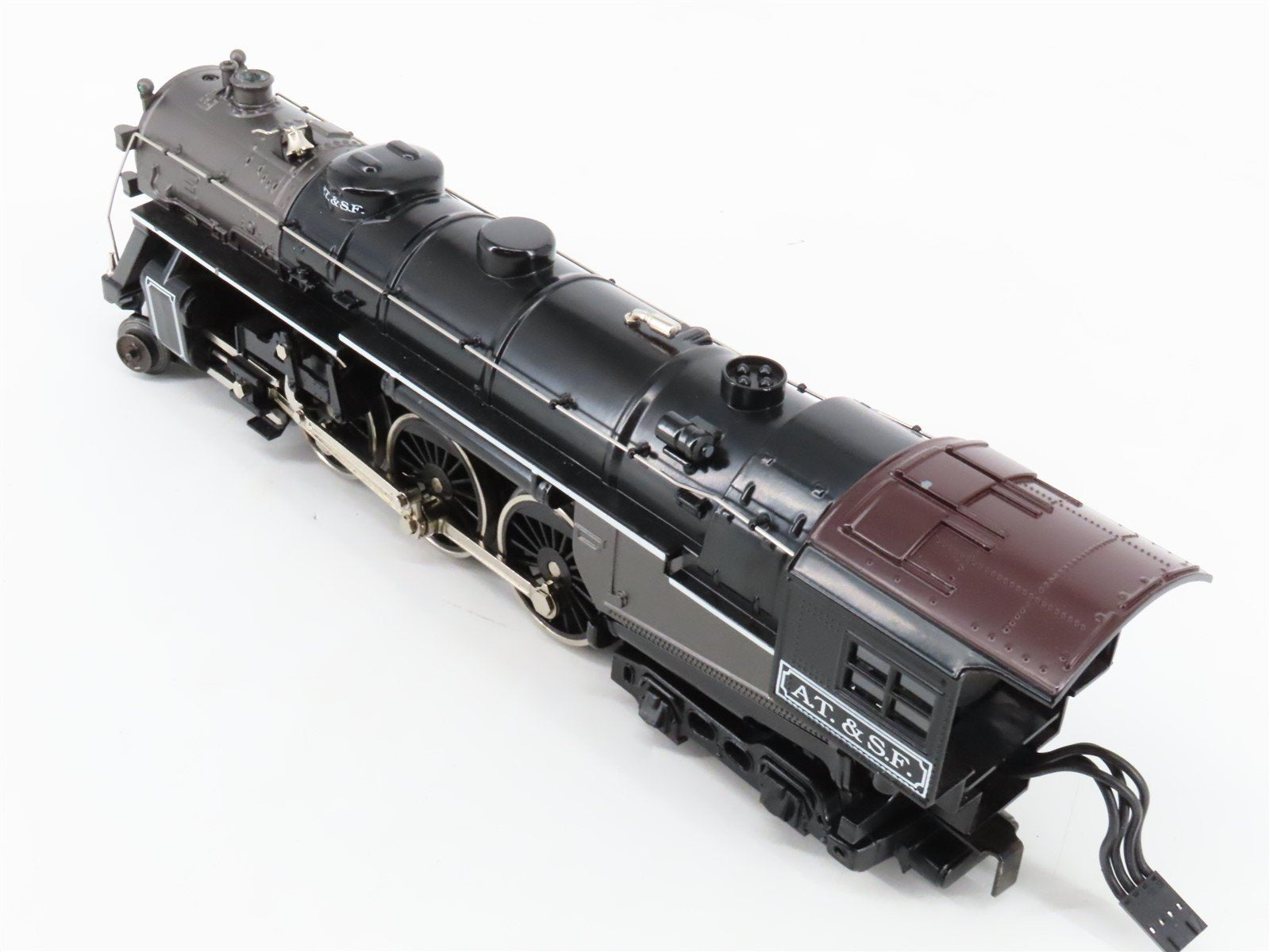 O Gauge 3-Rail Williams HUD-125 ATSF Santa Fe 4-6-4 Hudson Steam #3462 w/ Sound