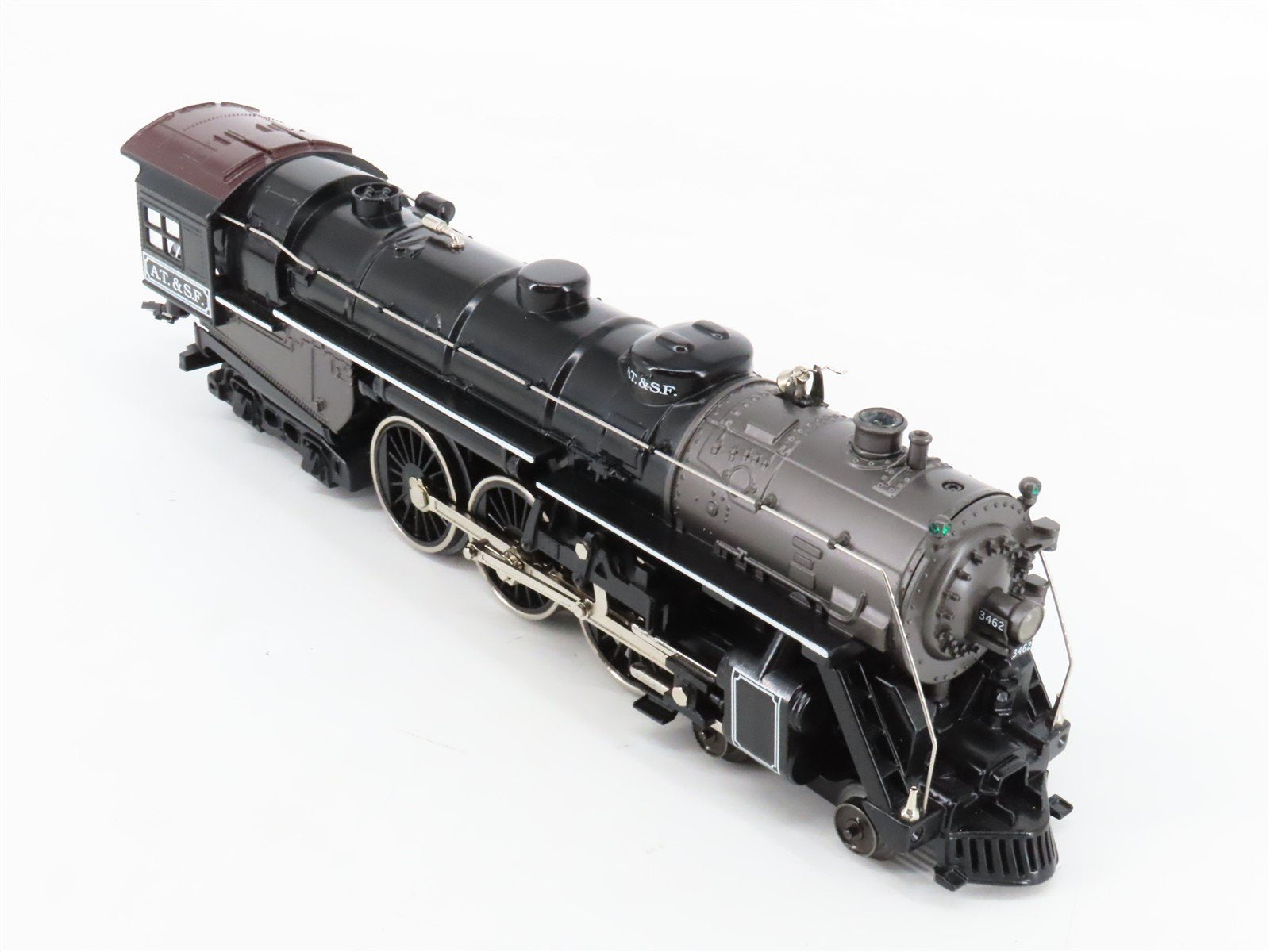 O Gauge 3-Rail Williams HUD-125 ATSF Santa Fe 4-6-4 Hudson Steam #3462 w/ Sound
