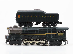 O Gauge 3-Rail Williams PRR Pennsylvania 6-8-6 Steam Locomotive #6200