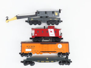 O27 Gauge 3-Rail Lionel 6-81023 CNJ 0-4-0 Yard Boss Steam Freight Set w/ Sound