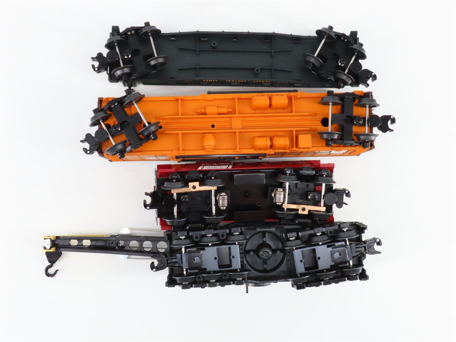 O27 Gauge 3-Rail Lionel 6-81023 CNJ 0-4-0 Yard Boss Steam Freight Set w/ Sound