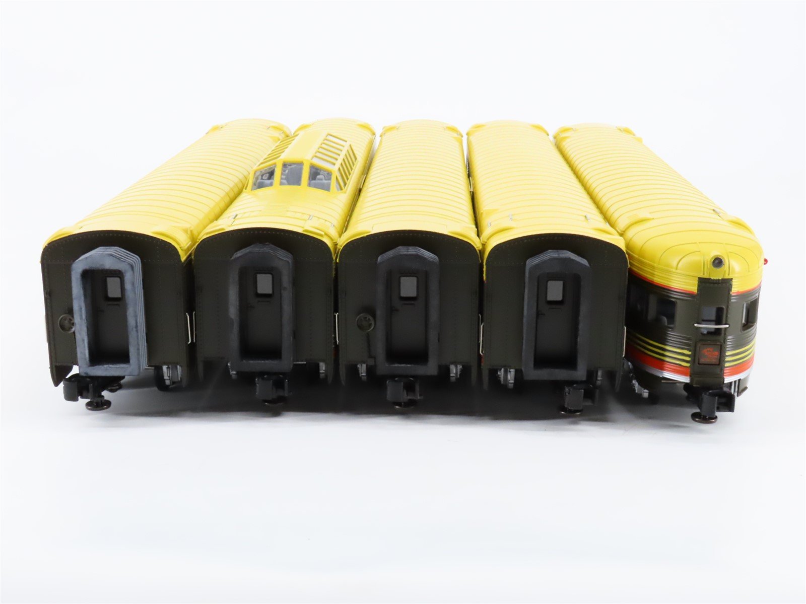 O Gauge 3-Rail MTH 20-6515 SAL Seaboard Air Line 70' Passenger 5-Car Set