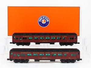 O Gauge 3-Rail Lionel 6-84211 TH&B Heavyweight Coach Passenger Car 2-Pack