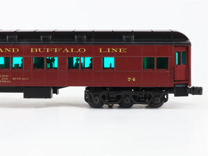 O Gauge 3-Rail Lionel 6-84211 TH&B Heavyweight Coach Passenger Car 2-Pack