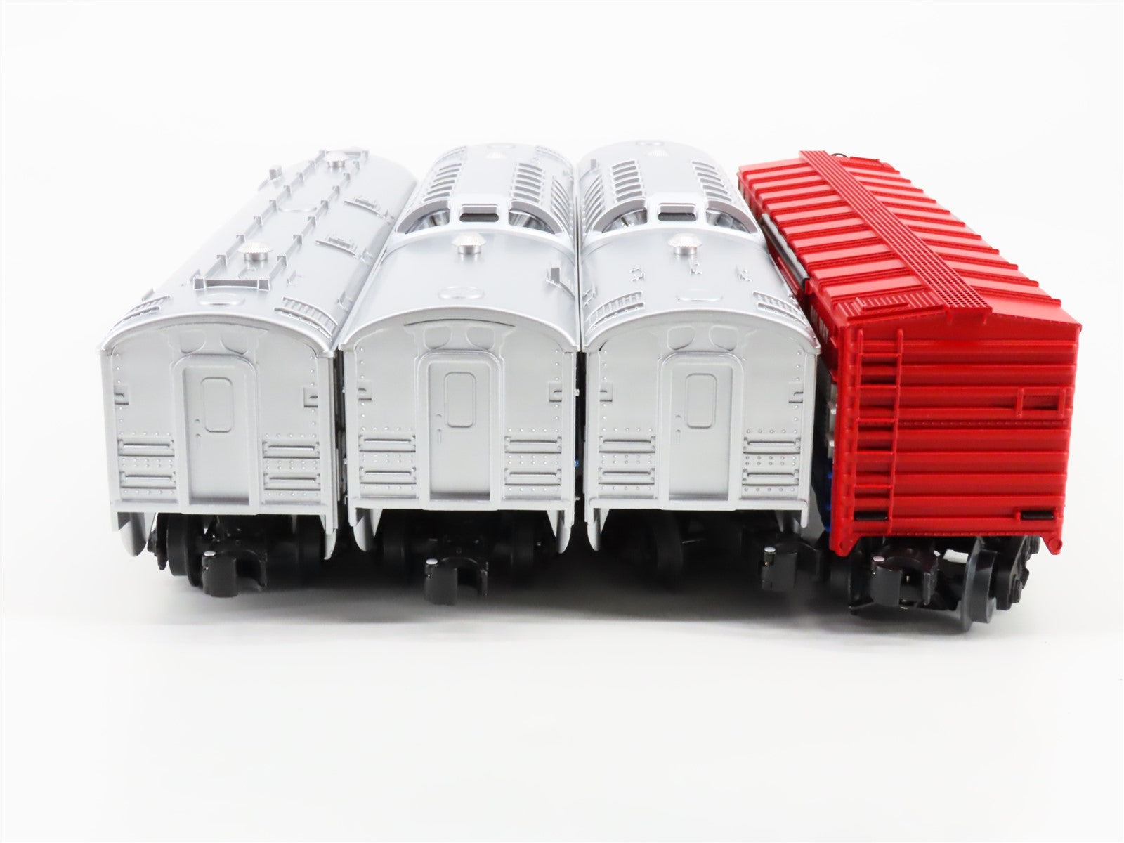 O27 Gauge 3-Rail Lionel 6-27767 ATSF Santa Fe Passenger & Mail Car 4-Pack