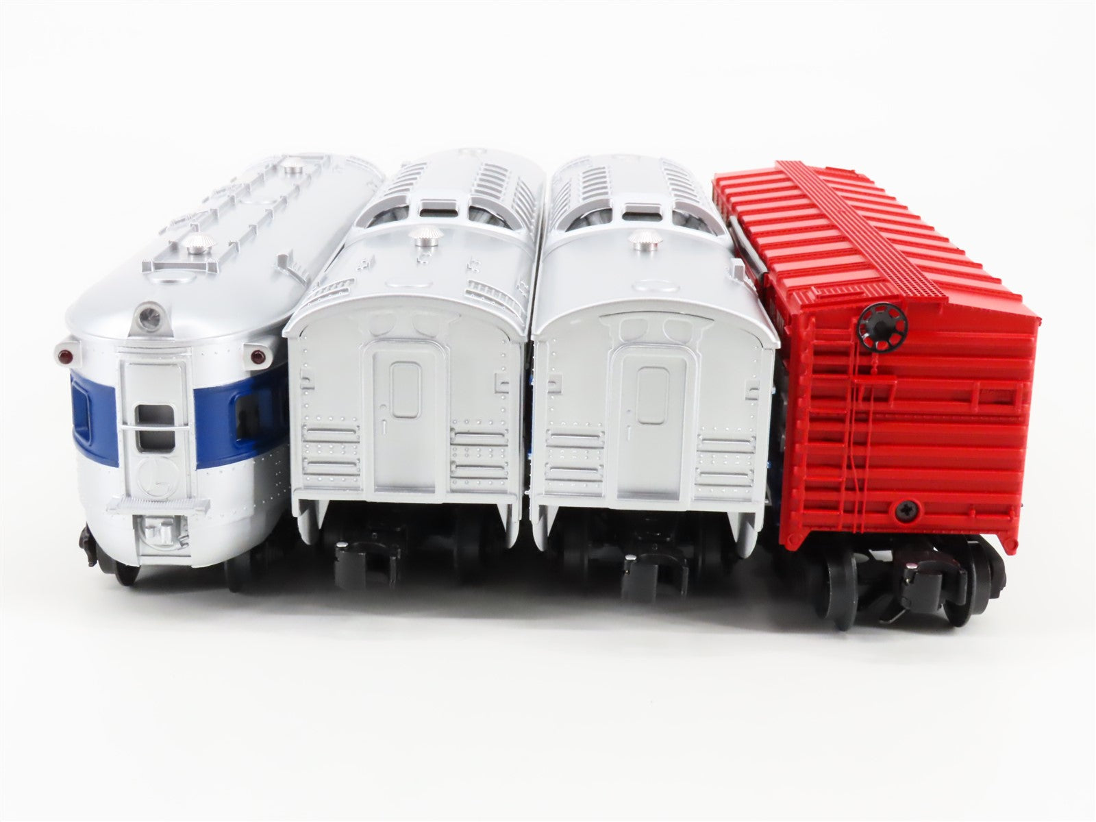 O27 Gauge 3-Rail Lionel 6-27767 ATSF Santa Fe Passenger & Mail Car 4-Pack