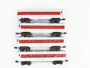 O Gauge 3-Rail Lionel 6-31775 CBQ Burlington GP7 Diesel #2328 w/4 Passenger Cars