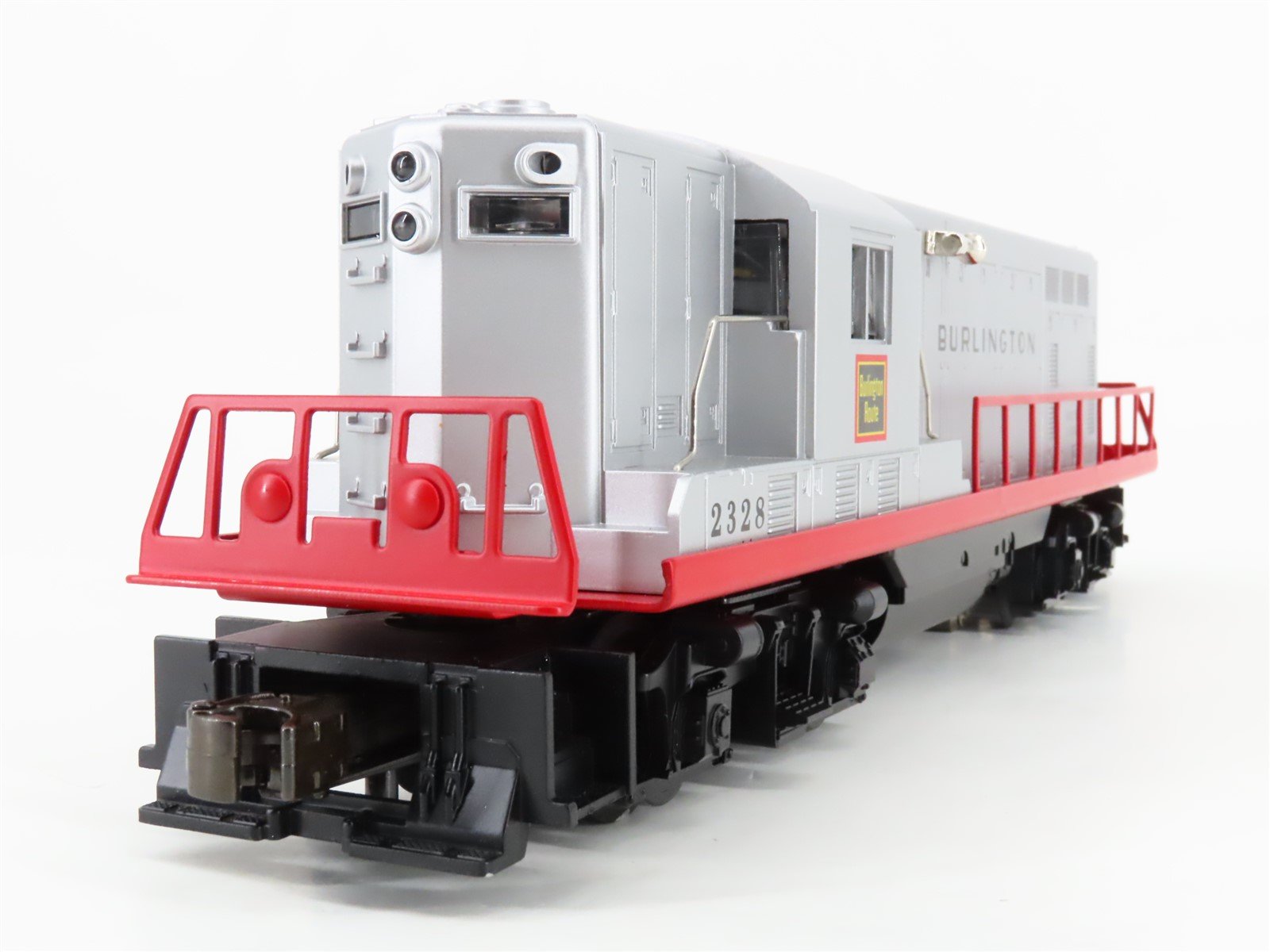 O Gauge 3-Rail Lionel 6-31775 CBQ Burlington GP7 Diesel #2328 w/4 Passenger Cars