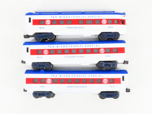 O Gauge 3-Rail Lionel TCA Bicentennial Diesel Passenger Special Set #2