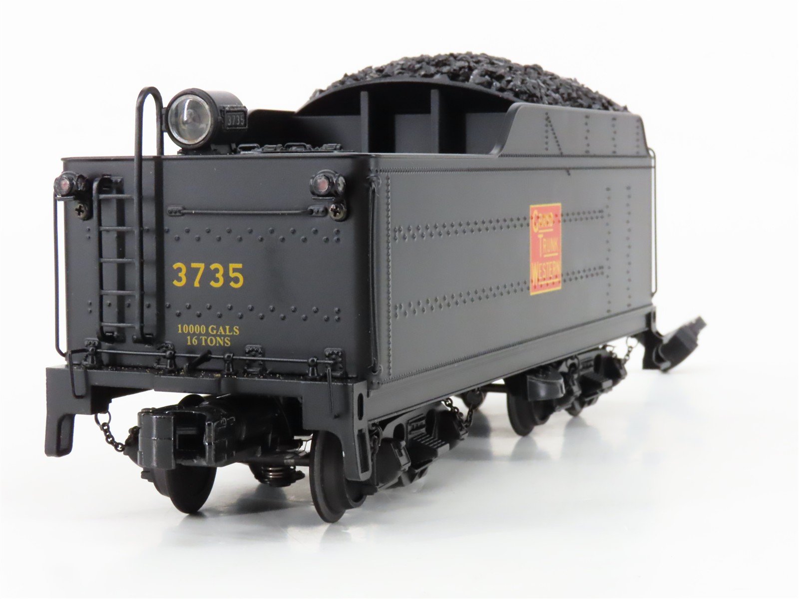 O Gauge 3-Rail MTH 20-3211-1 GTW Grand Trunk Western 2-8-2 Steam #3735 wSound