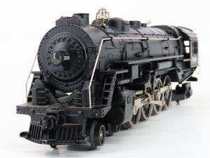 O Gauge 3-Rail MTH 30-1165-0 NYC New York Central 4-8-2 Steam Locomotive #3024