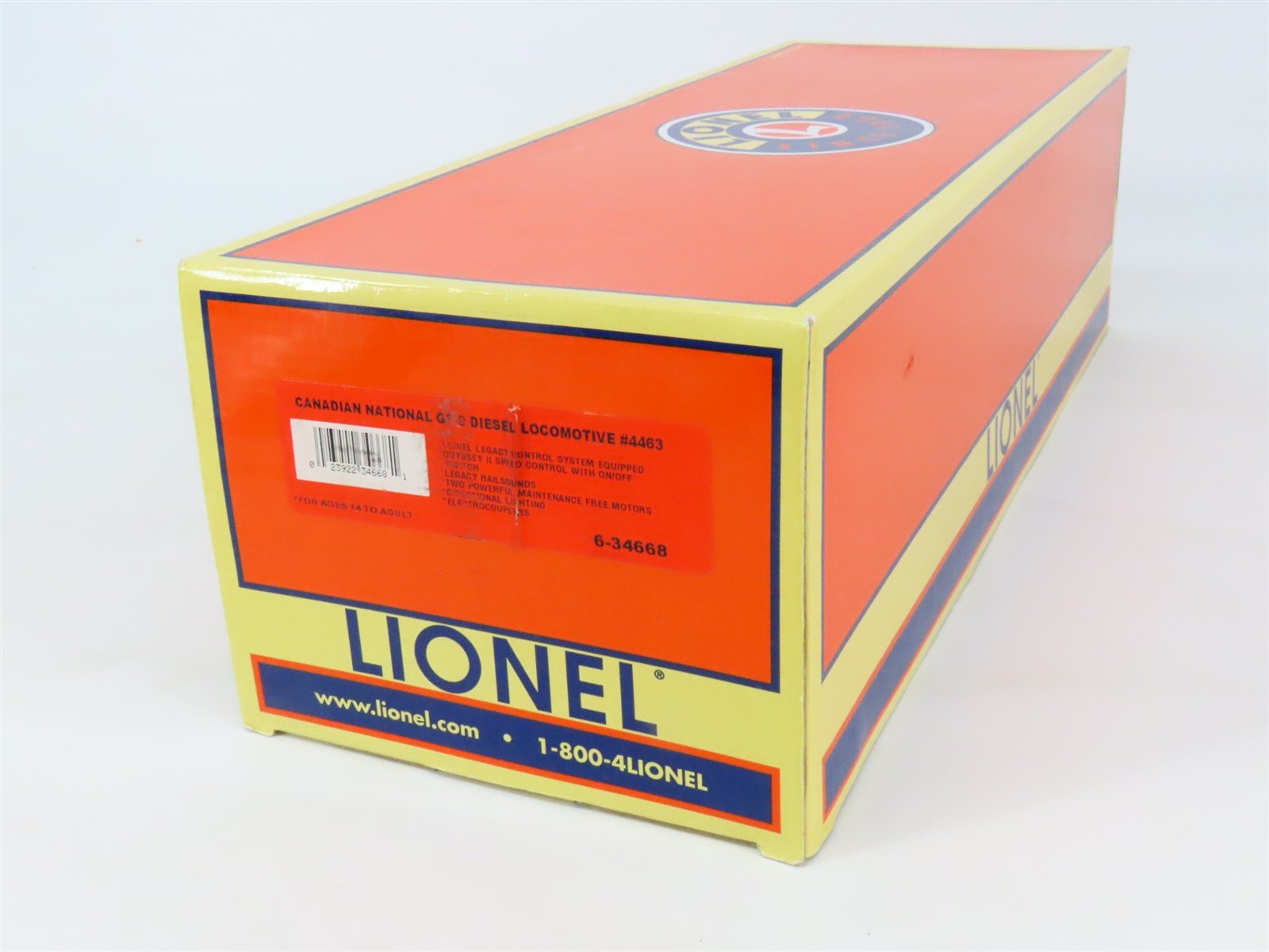 O 3-Rail Lionel 6-34668 CN Canadian National GP9 Diesel #4463 w/ Legacy & Sound