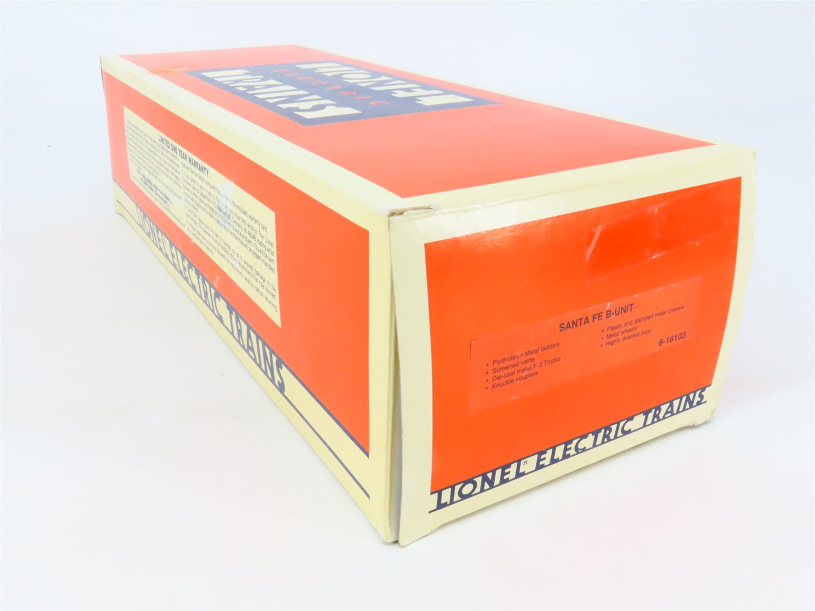 O Gauge 3-Rail Lionel 6-18103 ATSF 