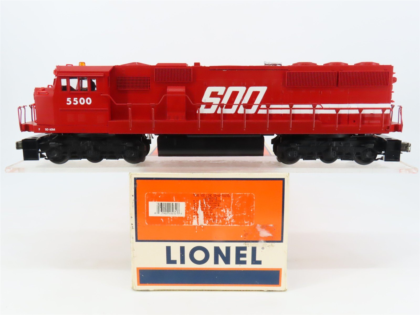 O Gauge 3-Rail Lionel 6-18232 SOO Line EMD SD60M Diesel #5500 w/ TMCC & Sound