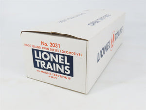 O27 Gauge 3-Rail Lionel Classics 6-38371 RI Rock Island FA/FA Diesel Set #2031