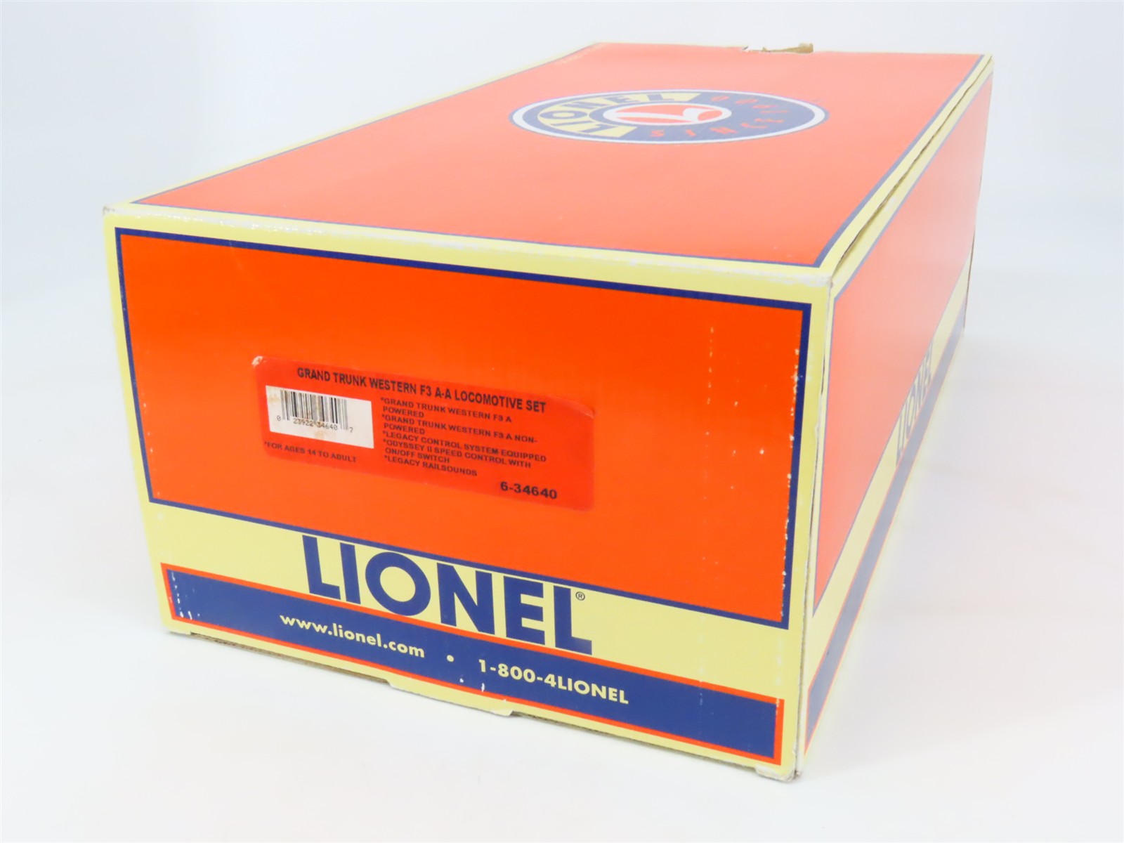 O Gauge 3-Rail Lionel 6-34640 GTW F3A/A Diesel Set w/ LEGACY & Sound