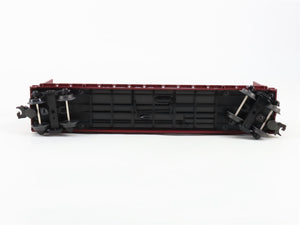 O Scale MTH 30-76015 LV Lehigh Valley Bulkhead Flat Car 10051 RTR