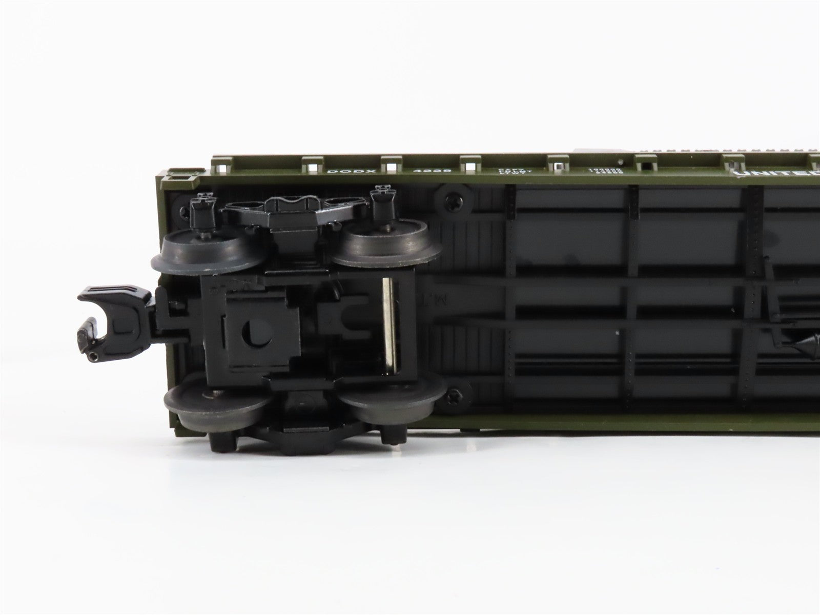 O Scale MTH 30-7093B DODX United States Army Flat Car w/ Sherman Tank 4228 RTR