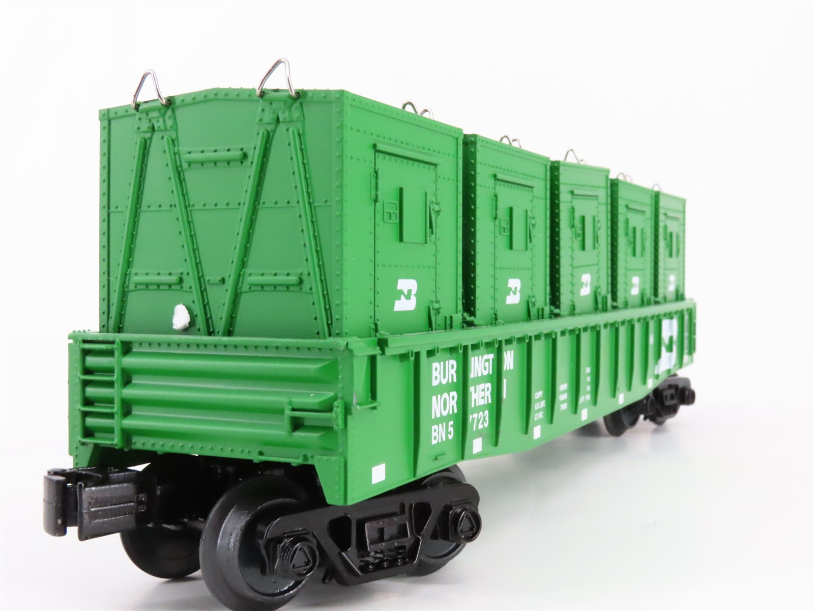 O Scale MTH 30-72144 BN Burlington Northern Gondola 577230 RTR