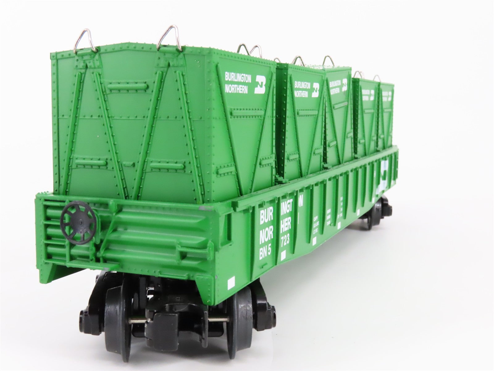 O Scale MTH 30-72144 BN Burlington Northern Gondola 577230 RTR