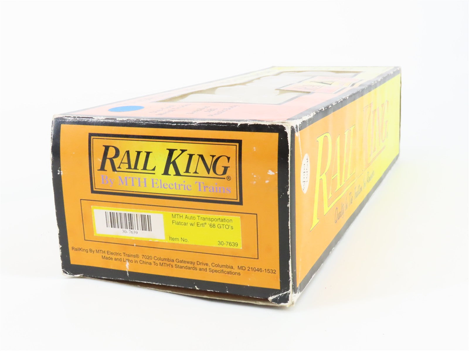 O Scale MTH 30-7639 MTH Flat Car 1968 RTR