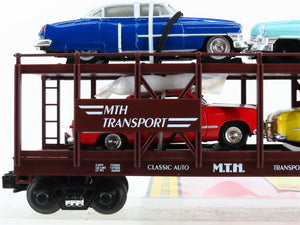 O Scale MTH 30-7628 MTH Transport Auto Carrier 4952 RTR