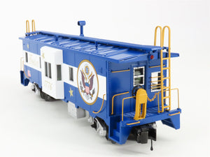 O Scale MTH 30-20433a Freedom Bay Window Caboose Lighted Factory Interior RTR