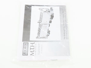 O Scale MTH 30-20433a Freedom Bay Window Caboose Lighted Factory Interior RTR