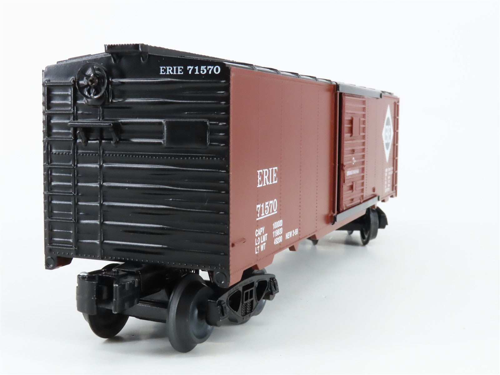 O Scale Williams 47070 Erie 40' Box Car 71570 RTR