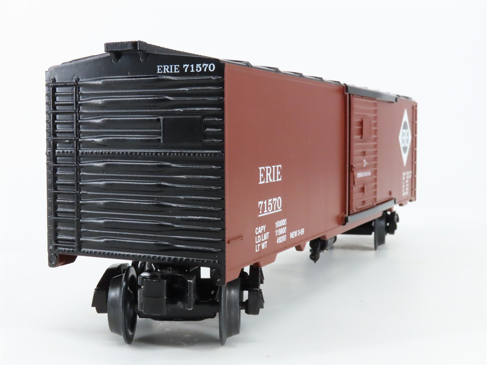 O Scale Williams 47070 Erie 40' Box Car 71570 RTR