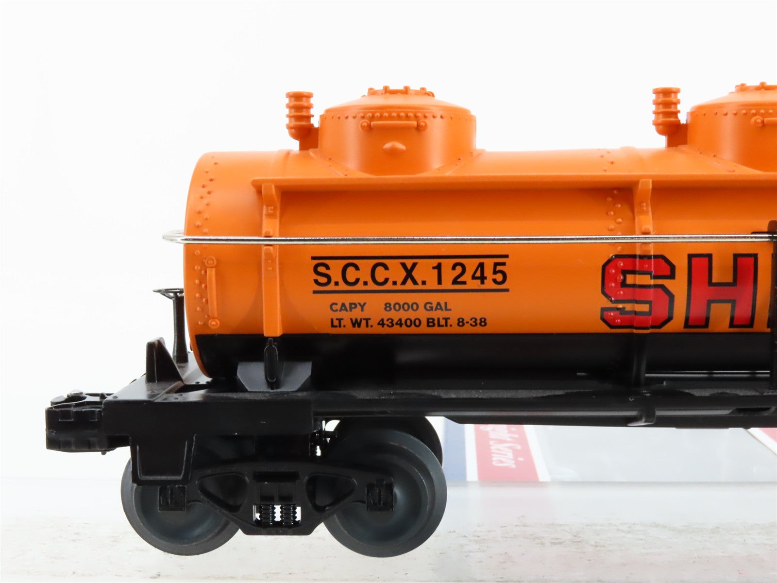 O Scale Williams 47108 SCCX Shell 3-Dome Tank Car 1245 RTR
