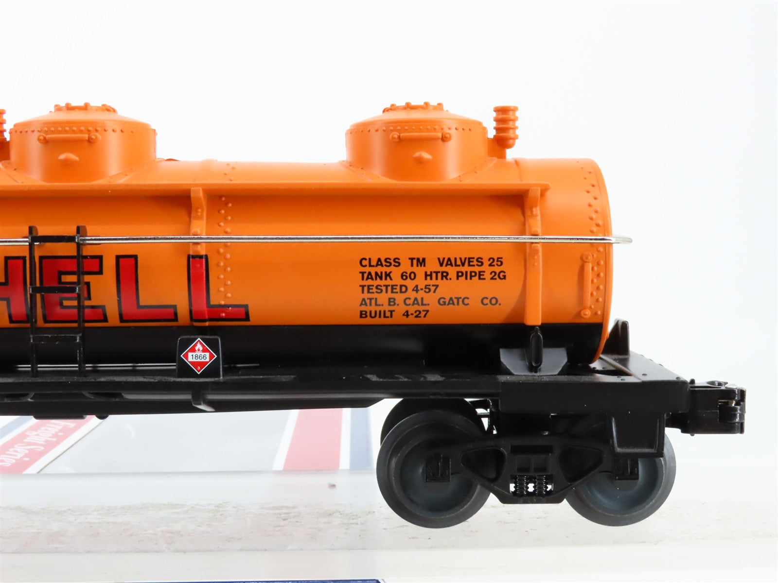 O Scale Williams 47108 SCCX Shell 3-Dome Tank Car 1245 RTR