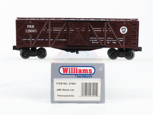 O Scale Williams 47401 PRR Pennsylvania 40' Stock/Cattle Car 128083 RTR