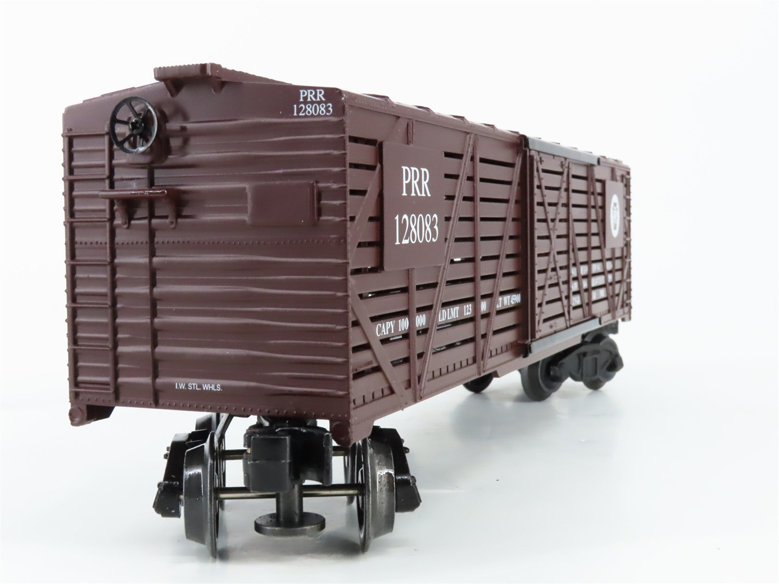 O Scale Williams 47401 PRR Pennsylvania 40' Stock/Cattle Car 128083 RTR