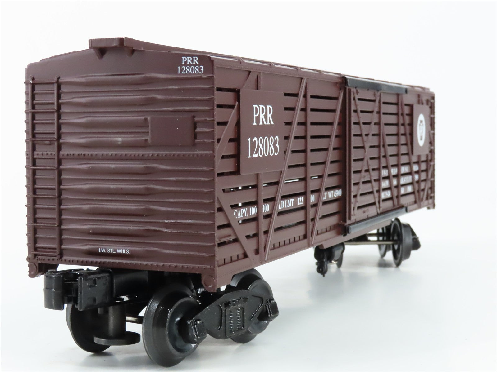 O Scale Williams 47401 PRR Pennsylvania 40' Stock/Cattle Car 128083 RTR