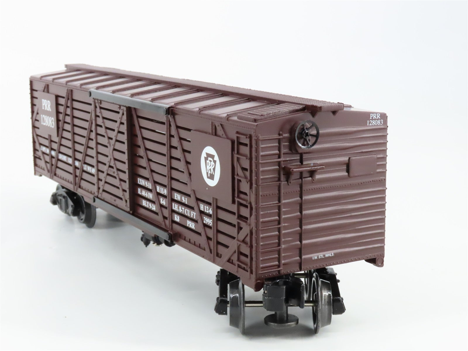 O Scale Williams 47401 PRR Pennsylvania 40' Stock/Cattle Car 128083 RTR