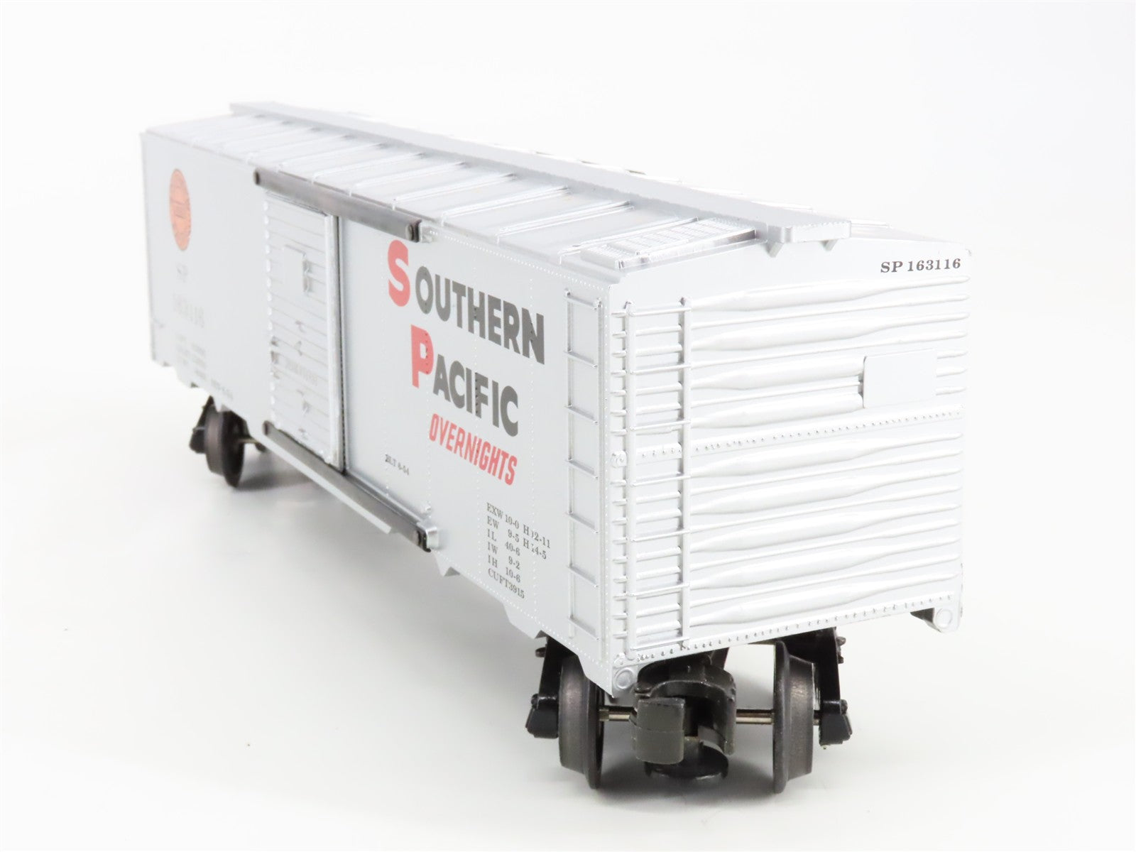 O Scale Williams WAL#02 SP Southern Pacific 40' Box Car 163116 RTR